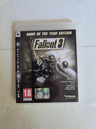 Ps3 fallout goty game - 3, the